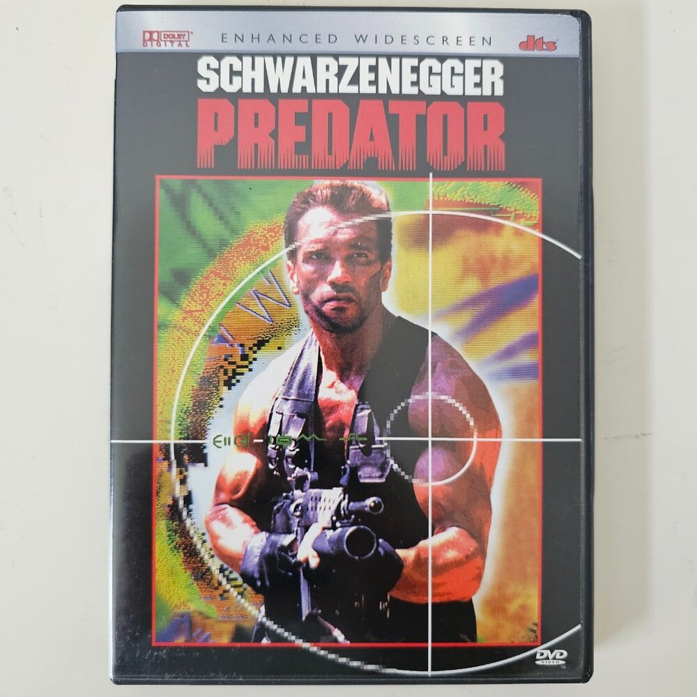 Predator DVD 1987 Enhanced Widescreen - Arnold Schwarzenegger, Carl Weathers